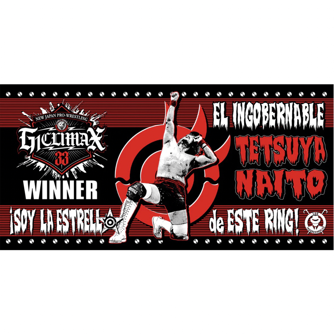 内藤哲也 バスタオル ロスインゴベルナブレスデハポン 新日本プロレス Tシャツ