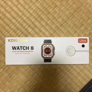 スマートウォッチ　KD99 ultra  ブラック(腕時計(デジタル))