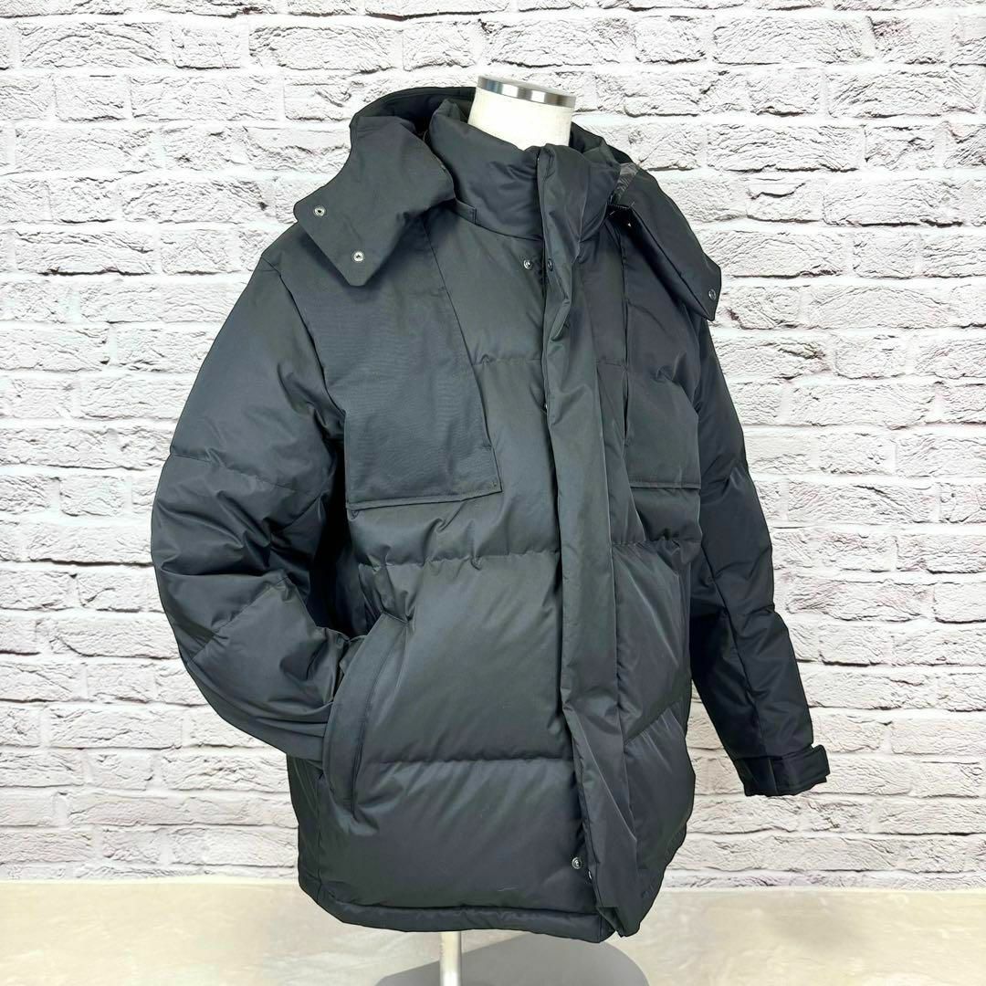 UNIQLO - UNIQLO+J ダウンオーバーサイズパーカ 黒 メンズ3XLの通販 by