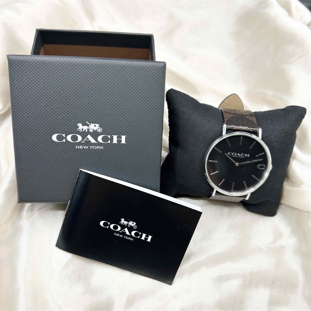 【使用頻度少】メンズ coach コーチ 腕時計 メンズ チャールズ