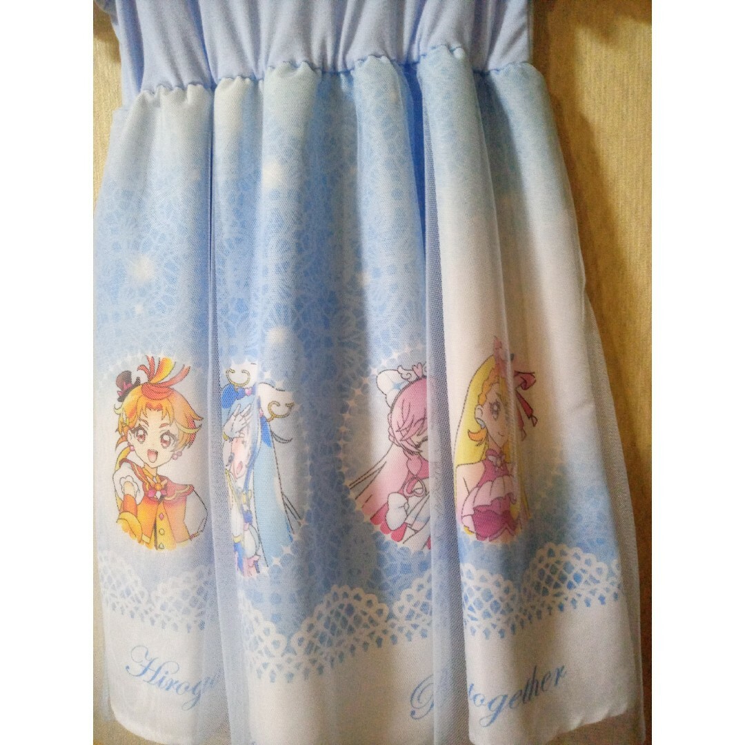 ひろがるスカイ、プリキュア、マジョリカ、コラボ、なりきりワンピース、130㎝
