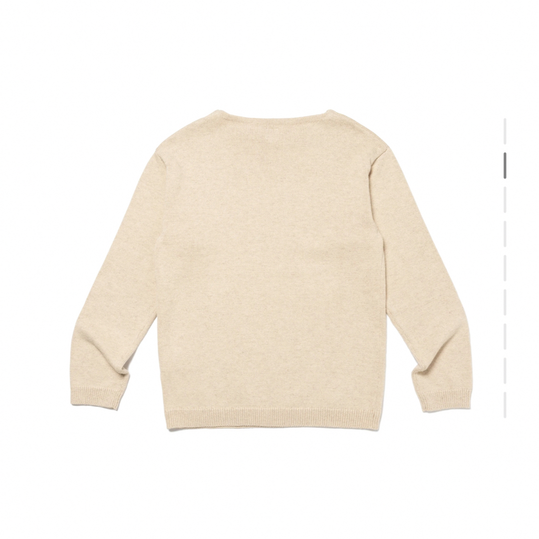 HUMAN MADE(ヒューマンメイド)のHUMAN MADE Heart Knit Sweater Beige XL メンズのトップス(ニット/セーター)の商品写真