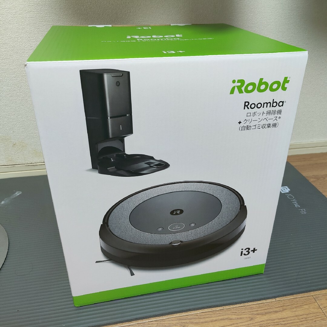 iRobot(アイロボット)のルンバ i3+ アイロボット 公式ロボット掃除機 お掃除ロボット 掃除ロボット スマホ/家電/カメラの生活家電(掃除機)の商品写真