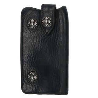 クロムハーツ(Chrome Hearts)のクロムハーツ  KEY CASE/キーケース クロスボールボタンレザーキーケース メンズ(キーケース)