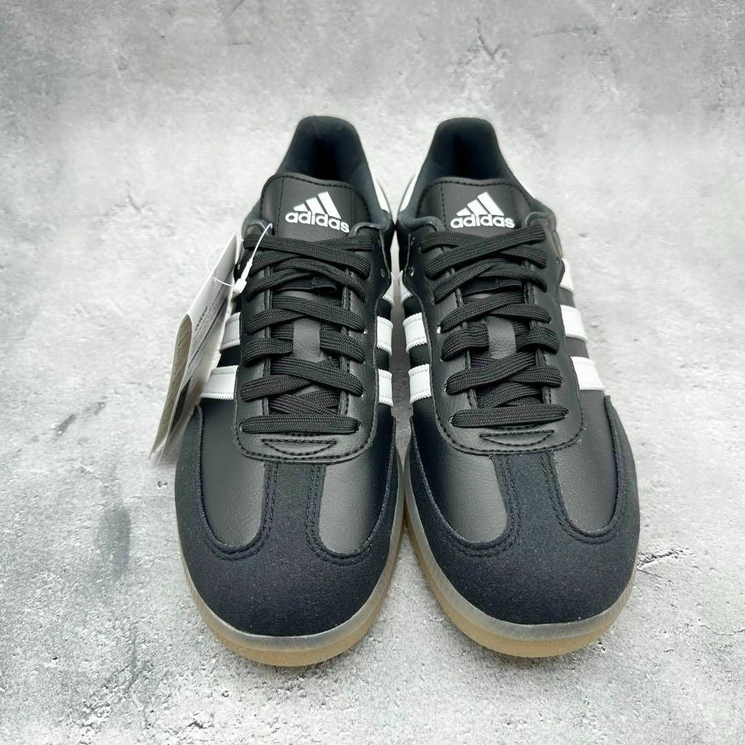 adidas(アディダス)の【未使用】adidas ベロサンバ ブラック ヴィーガン ガムソール 金ロゴ メンズの靴/シューズ(スニーカー)の商品写真