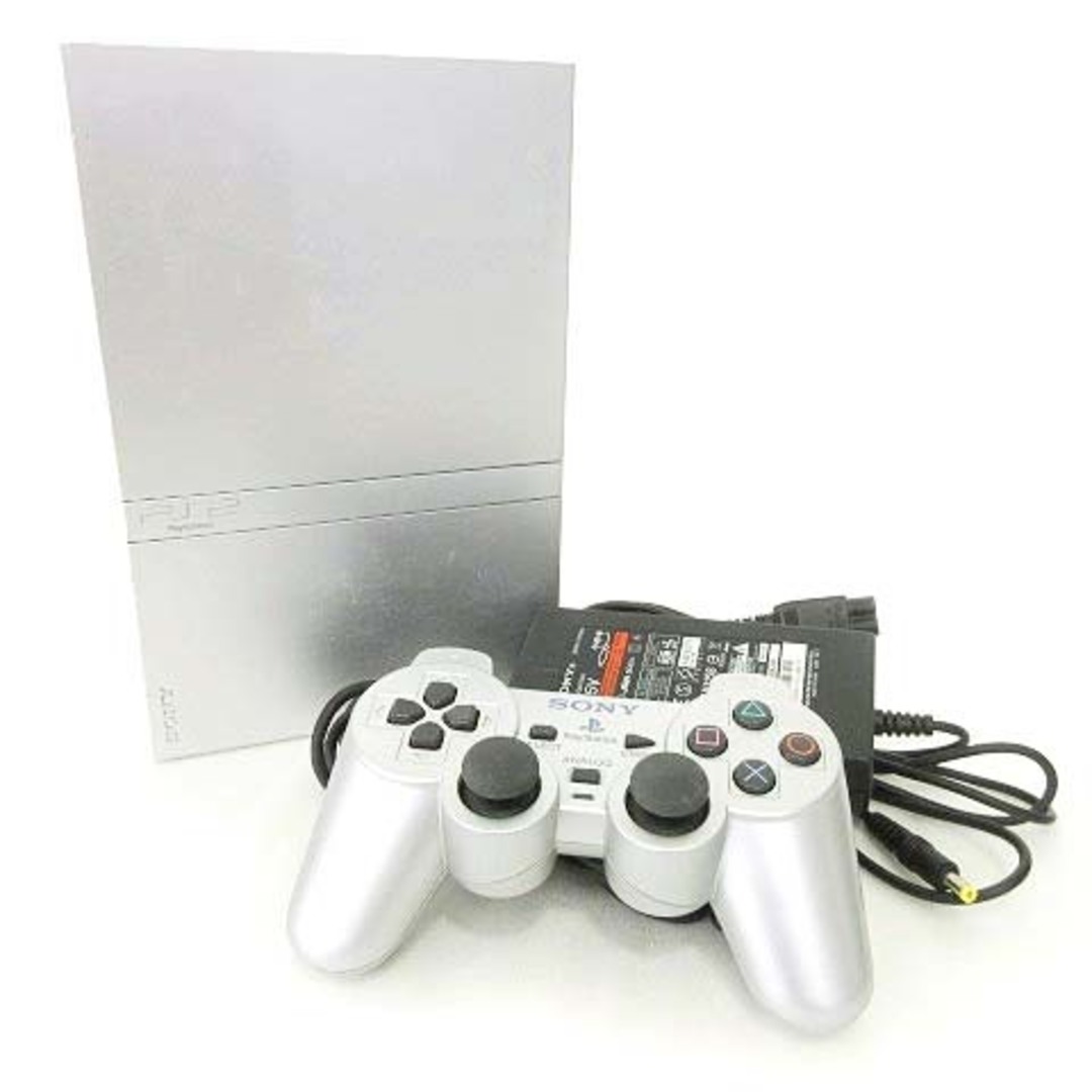 プレイステーション2 PS2 本体 薄型 SCPH-79000 サテンシルバー-