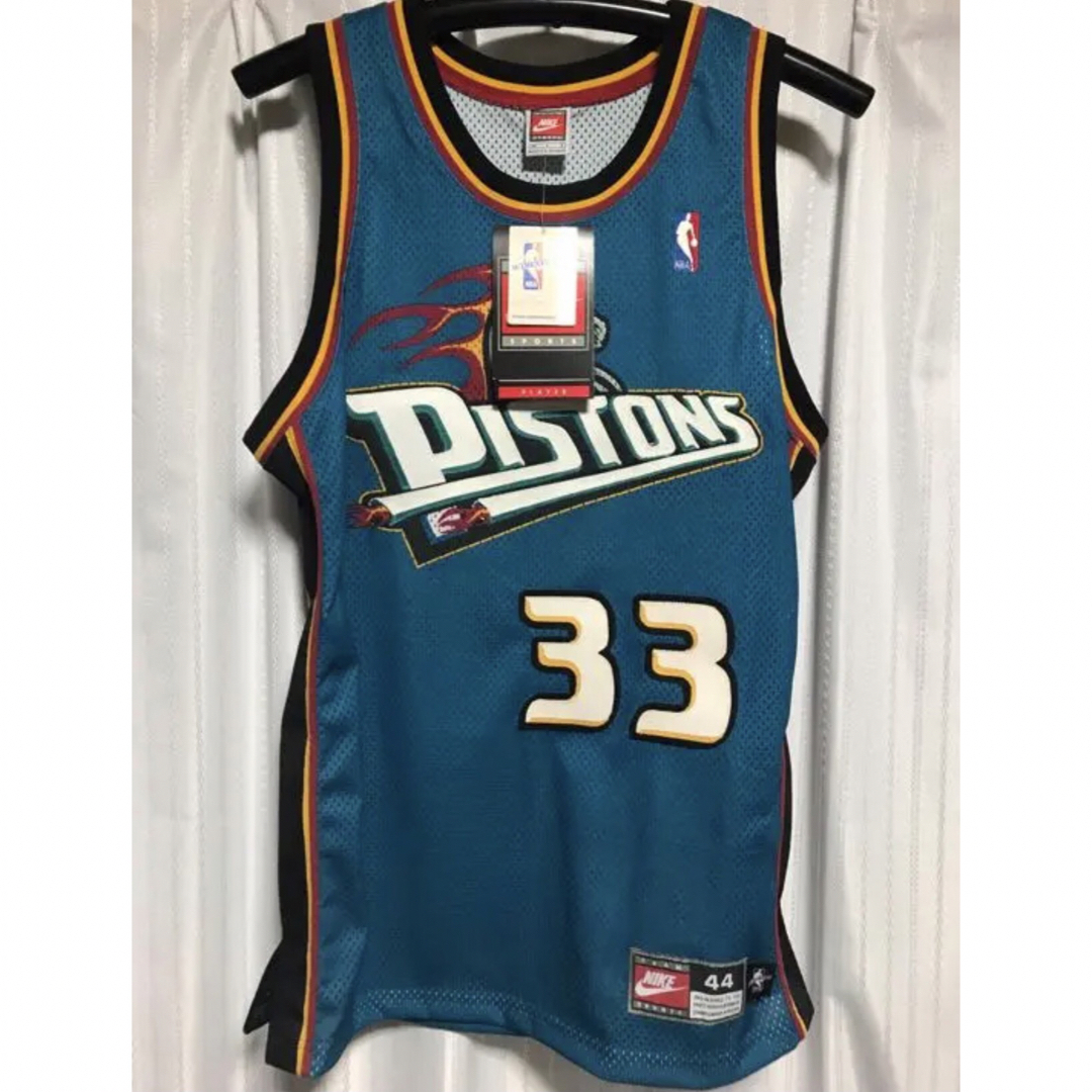 NBA デトロイトピストンズ #33 グラントヒル オーセンティックユニフォーム
