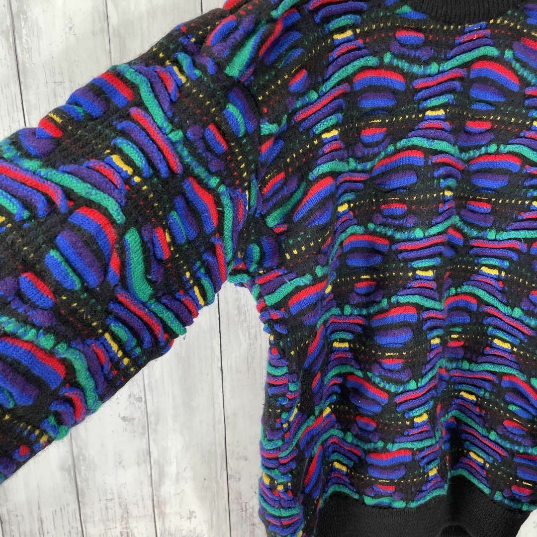 COOGI - 3D立体ニット サイズM 編み込み クージー 正規品