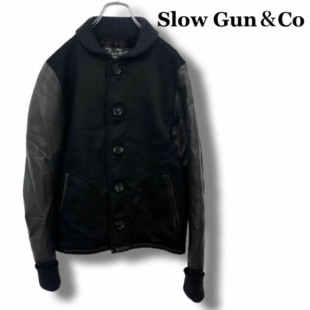 SlowGun - 【送料無料】Slow Gun&coスタジャン size1 ブラック