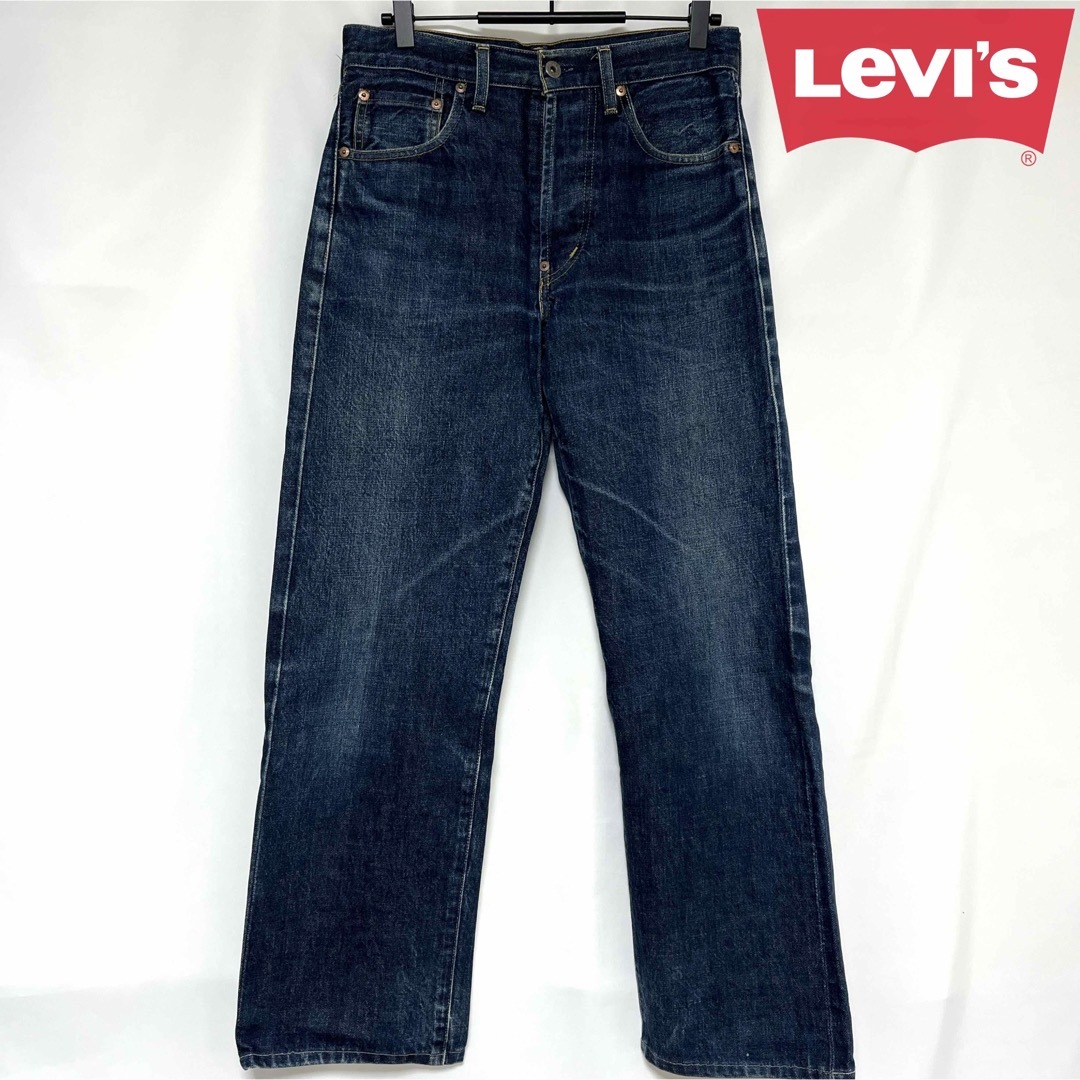 【美品】　リーバイス　702　ブラックデニム　W 34　ストレート　Levis