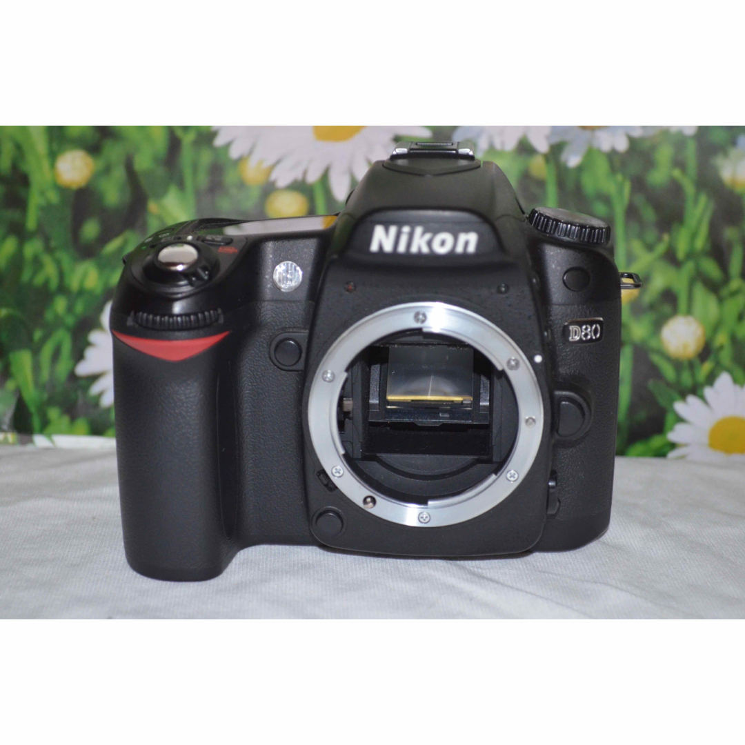 マイクロファイバークロス❤美品❤初心者おススメ❤届いてすぐ使える❤ニコン Nikon D80