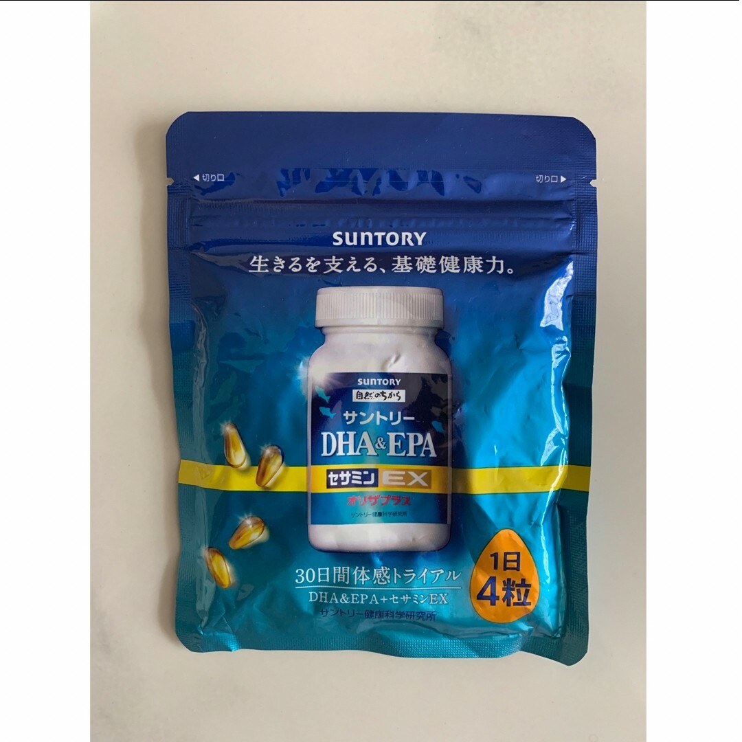 サントリー DHA&EPA＋セサミンEX  オリザプラス 食品/飲料/酒の健康食品(ビタミン)の商品写真