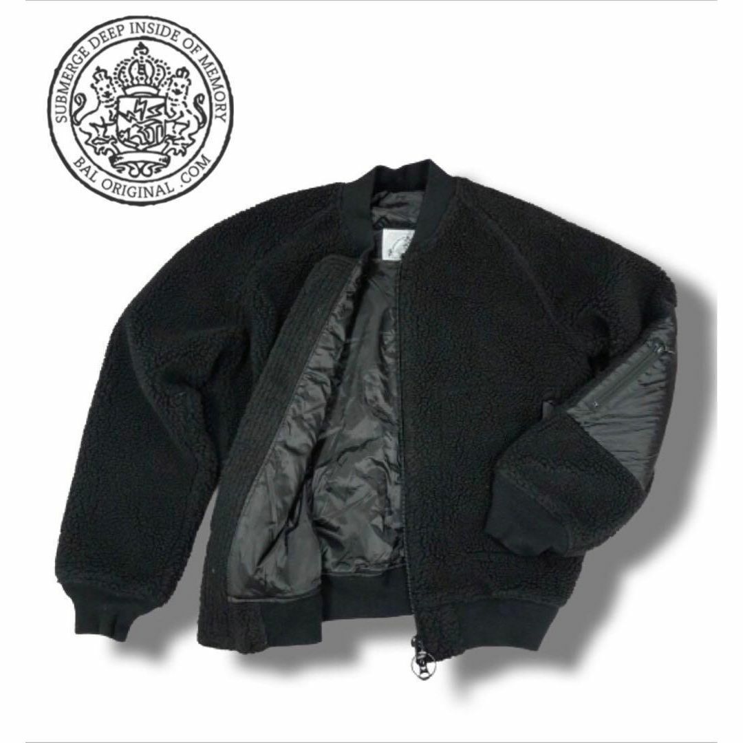 【送料無料】BAL バルSHERPA FLEECE BOMBER JACKET