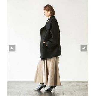 Noble - 限定価格【美品】NOBLE メルトンスタンドカラーオーバーコート