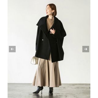 Noble - 限定価格【美品】NOBLE メルトンスタンドカラーオーバーコート