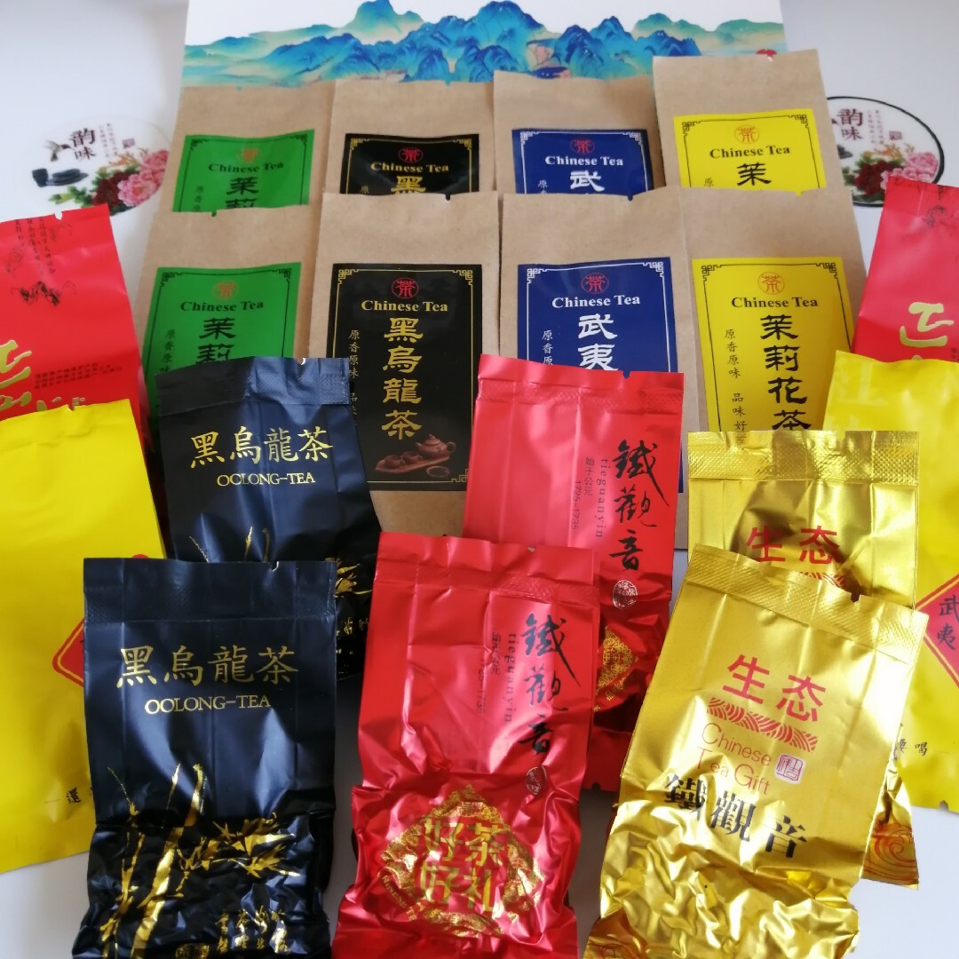 【NEW】リニューアル！人気の中国茶葉　9種類各2包/計18包 食品/飲料/酒の飲料(茶)の商品写真