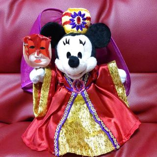 ミニーマウス(ミニーマウス)の☆Disney☆ミニーちゃんぬいぐるみバッチ(ぬいぐるみ)