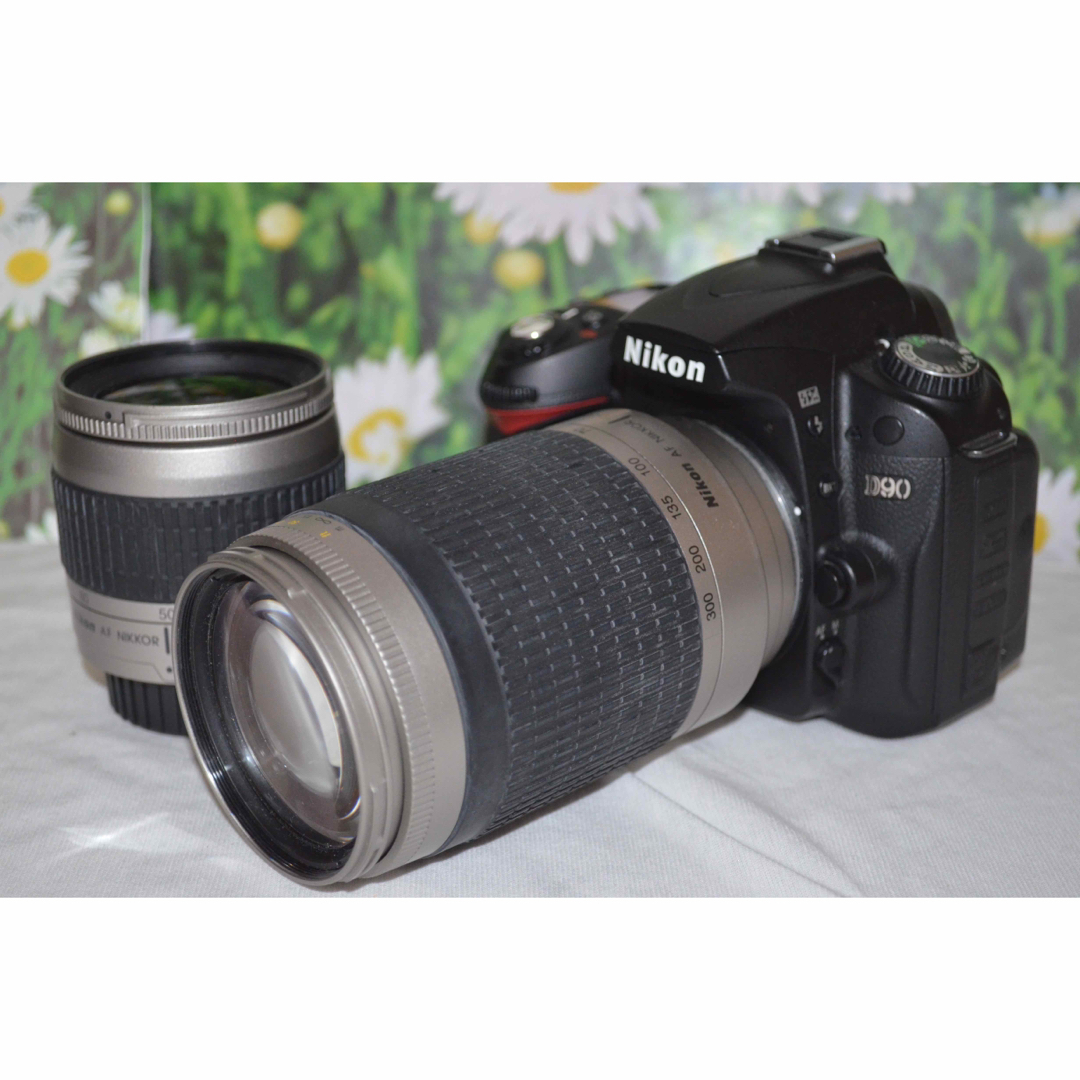 一眼レフ　ニコン(Nikon)D90 セット