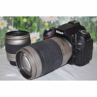 ニコン(Nikon)の❤美品!! 豪華おまけ付き＆お得なWレンズセット Nikon D90 ニコン❤(デジタル一眼)