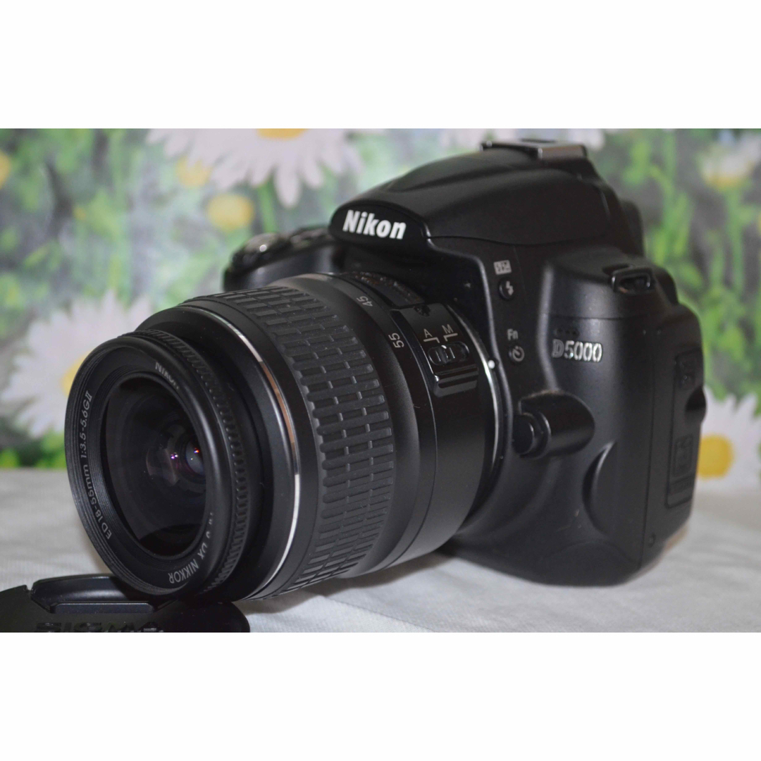 動画OKカメラ❤美品❤Nikon ニコン D5000❤画面が回転❤自撮りOK❤スマホ転送❤