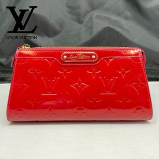 ヴィトン(LOUIS VUITTON) ヴェルニ ポーチ(レディース)（レッド/赤色系 ...