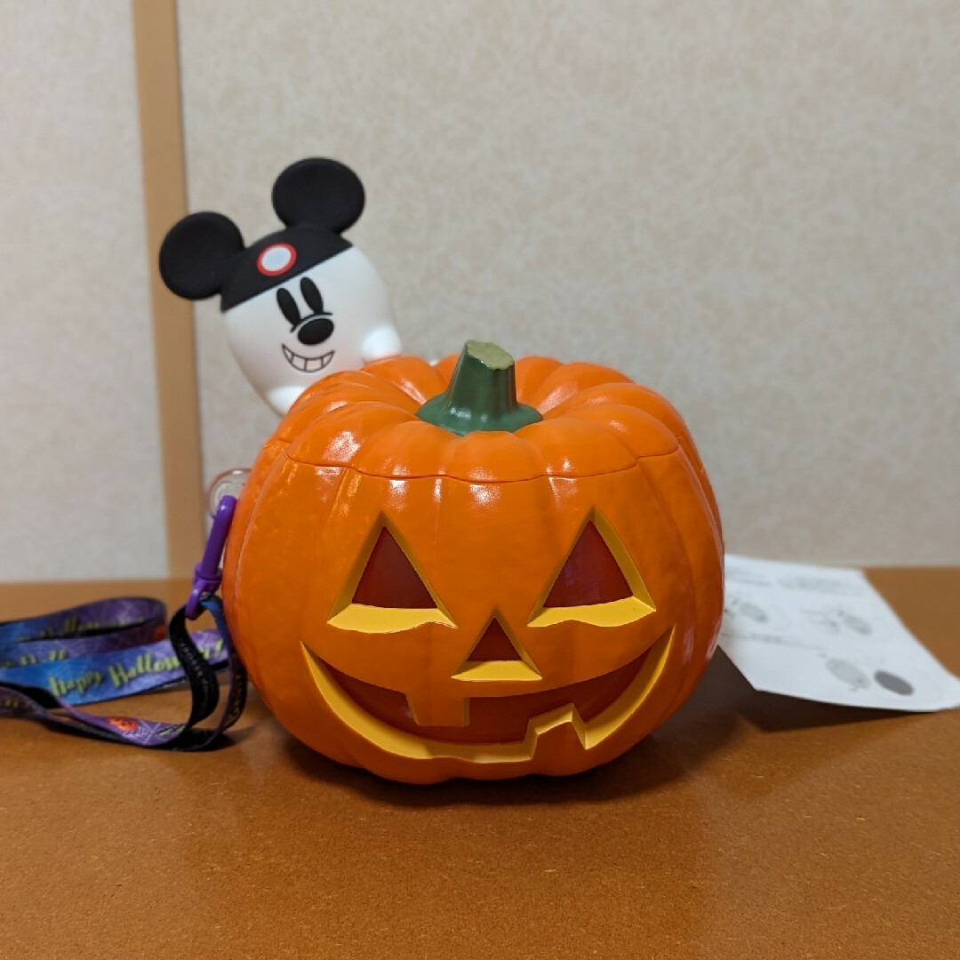 ディズニーリゾート　ディズニーランド　ハロウィン　おばけ　ポップコーンバケット