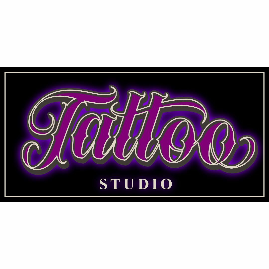 【Lサイズ】TATTOO タトゥ 刺青 入れ墨 看板 置物 雑貨 ライトBOX