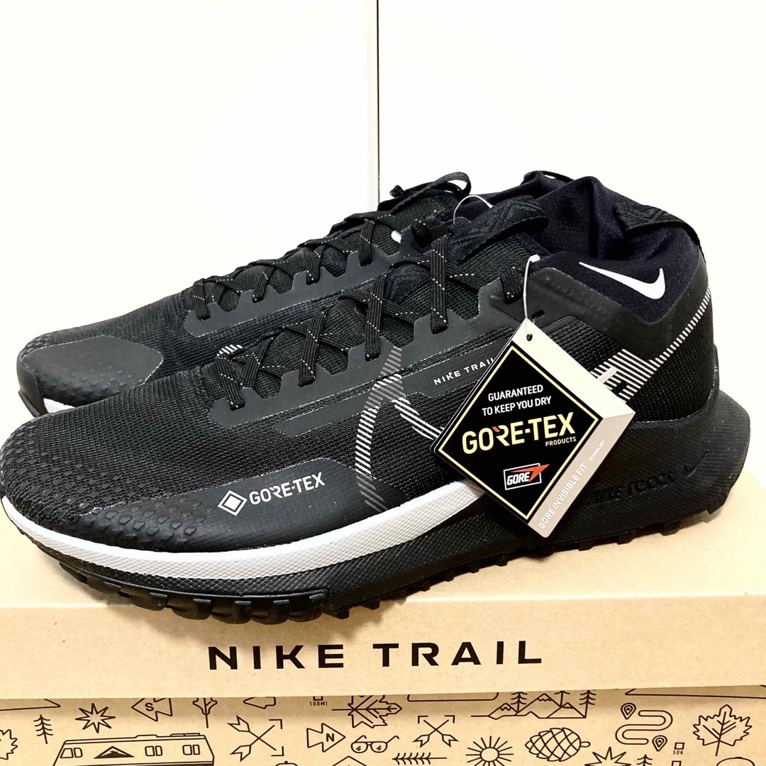 新品 Nike リアクト ペガサス トレイル 4 ゴアテックス 29cm - スニーカー