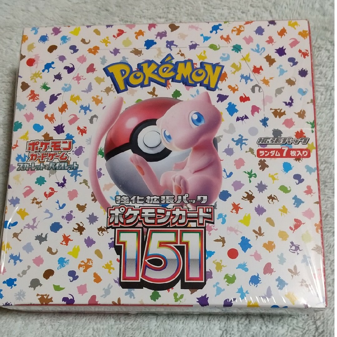 ポケモンカード151BOX 新品未開封  シュリンク付