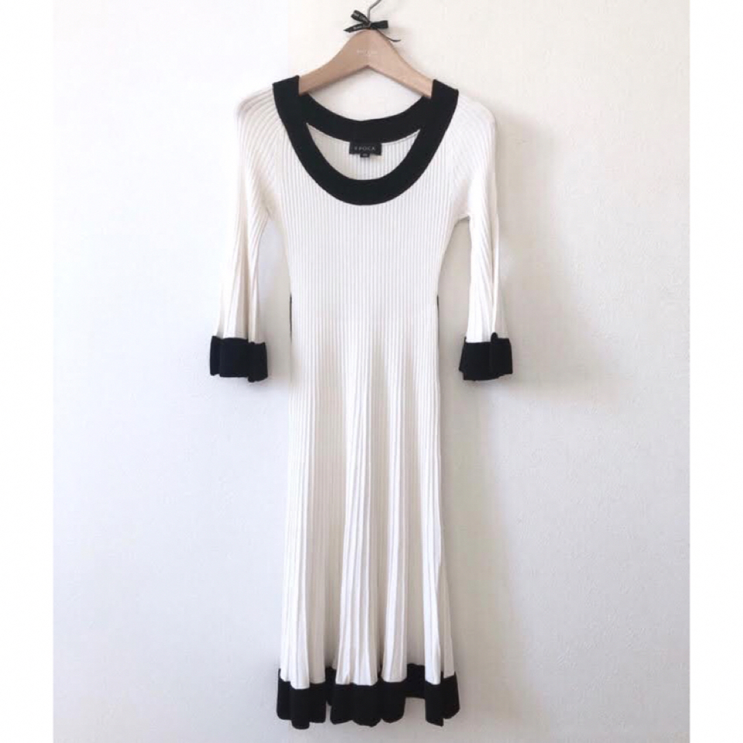 オトナ綺麗❤️ANAYI 上質❤️シルク ワンピース ドレス