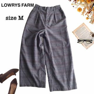 ローリーズファーム(LOWRYS FARM)の@【M】ローリーズファーム グレンチェック パンツ(カジュアルパンツ)