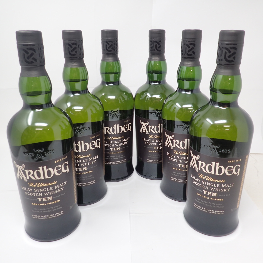 アードベッグ 10年 700ml 46％ ARDBEG 6本セット【7F】 - ウイスキー