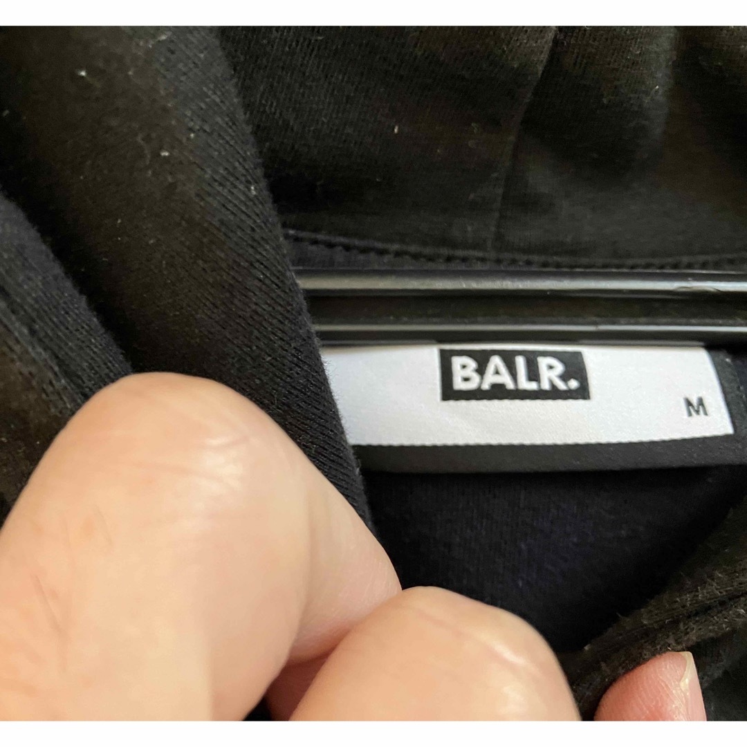 ❤️ BALR. ボーラー パーカー M ブラック プルオーバー フーディー 4