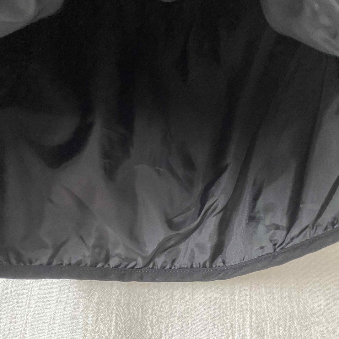 JEANASIS(ジーナシス)のJEANASIS ジーナシス　ブラック　キルティング　スカート レディースのスカート(ミニスカート)の商品写真