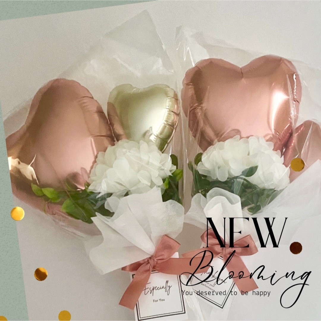 バルーンアレンジ　Blooming ピンクゴールド コスメ/美容のネイル(ネイル用品)の商品写真