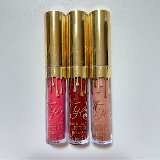 カイリーコスメティックス(Kylie Cosmetics)のkylie Cosmetics カイリー コスメ リップ マット 3色 お買い得(口紅)