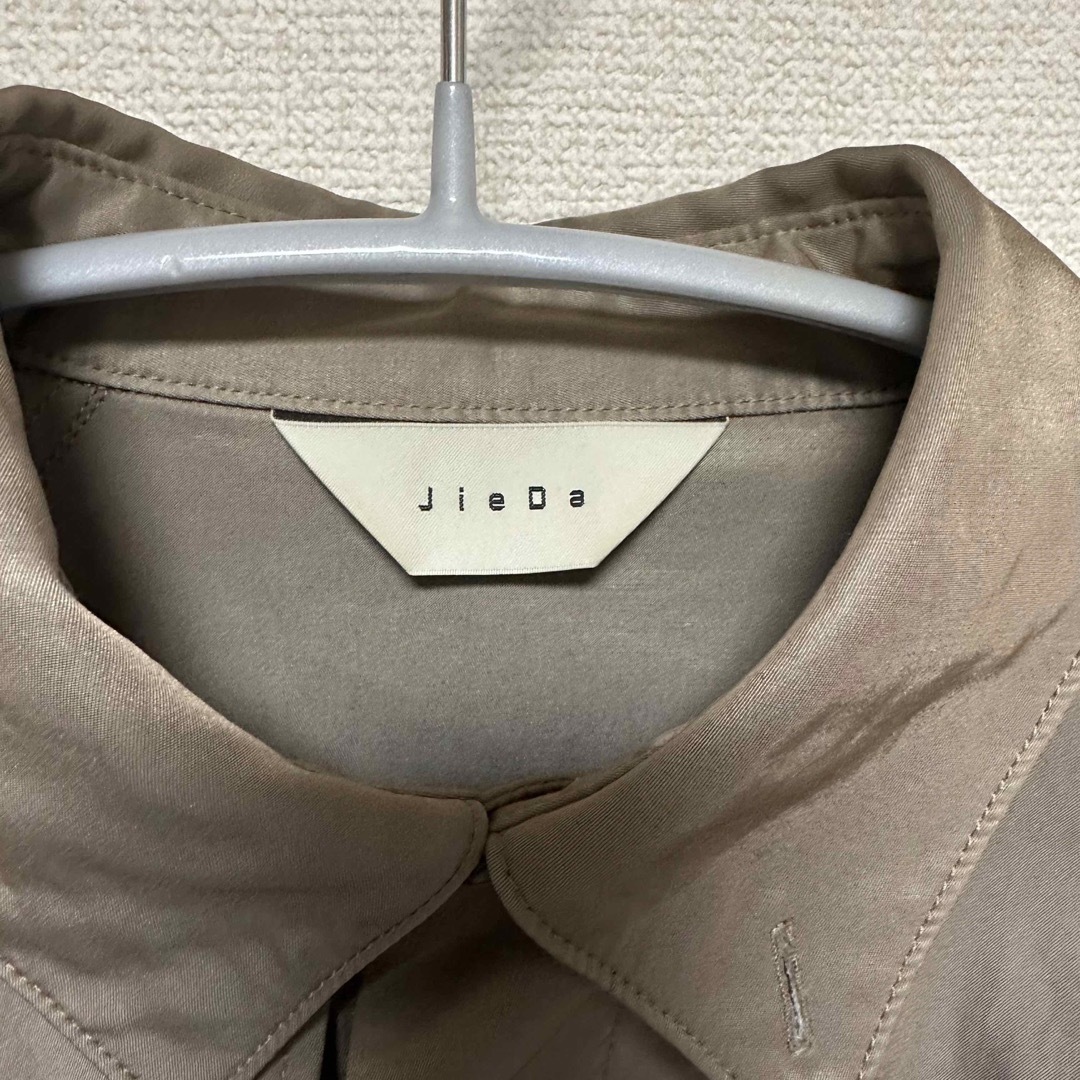 Jieda(ジエダ)のジエダ　トレンチシャツ Jie-20S-SH01 メンズのトップス(シャツ)の商品写真