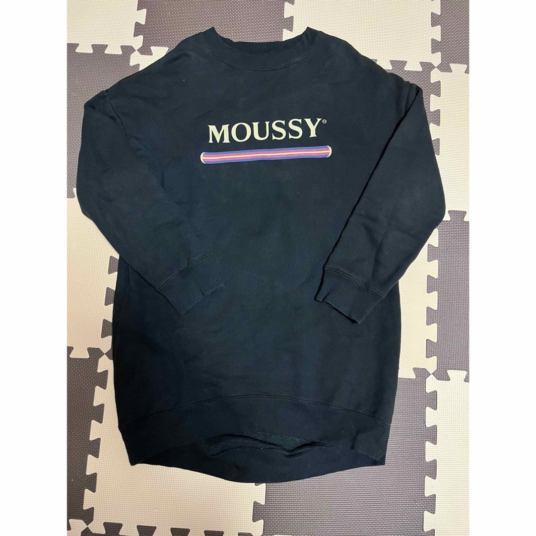 moussy(マウジー)のmoussy裏毛トレーナー レディースのトップス(トレーナー/スウェット)の商品写真