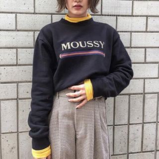 マウジー(moussy)のmoussy裏毛トレーナー(トレーナー/スウェット)