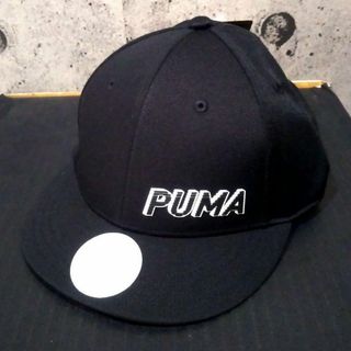 プーマ(PUMA)の【新品/送料込】★PUMA/プーマBKショートバイザーグラフィックロゴキャップ★(キャップ)