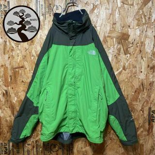 ノースフェイス(THE NORTH FACE) グリーン マウンテンパーカー(メンズ