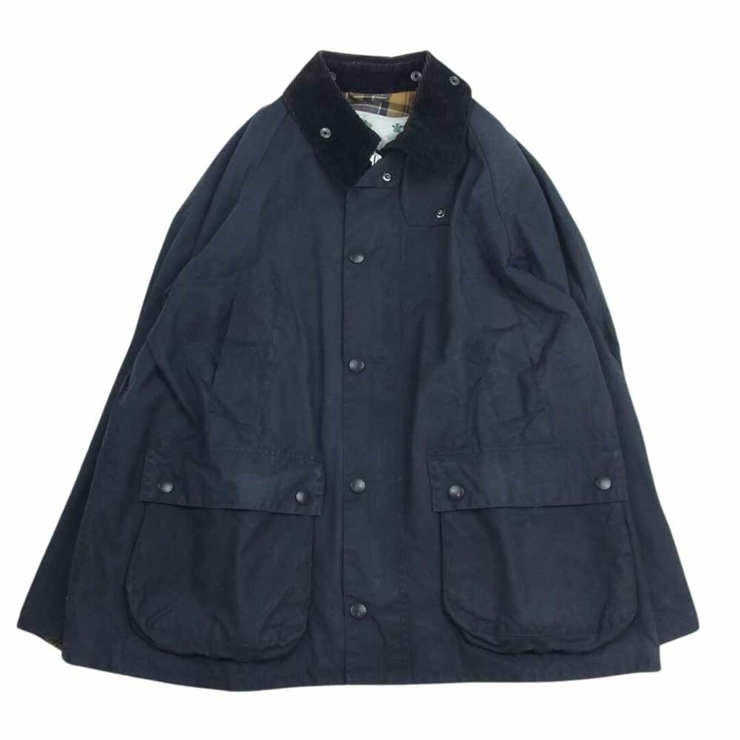 Barbour バブアー 20AW MWX1679NY91 OVERSIZED WAX BEDALE ホワイトレーベル 3ワラント オーバーサイズ ビデイル オイルドジャケット ハンティングジャケット ネイビー系 40