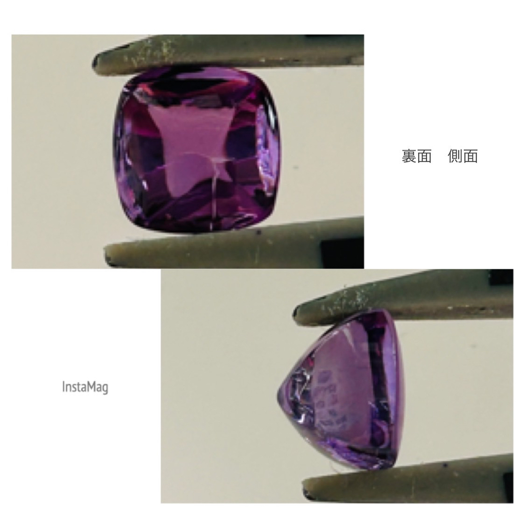 (R1008-8)『8mmカシャライ産アメシスト　ルース　2.868ct 8