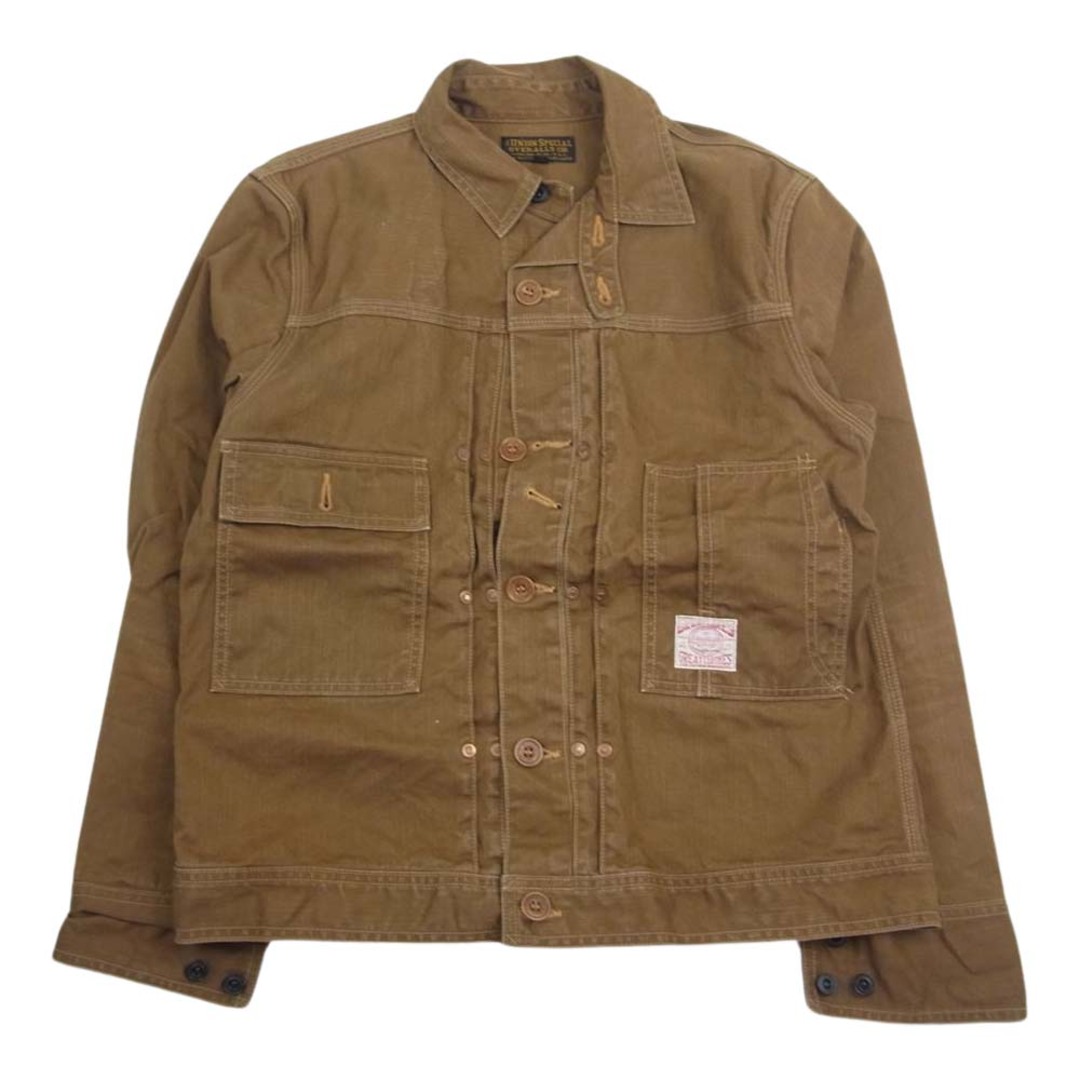 FREEWHEELERS フリーホイーラーズ 2121010 IRONHEAD WORK JACKET ウッズマン アイアンヘッド ワーク ジャケット ブラウン系 38