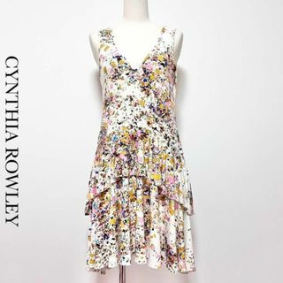 シンシアローリー(Cynthia Rowley)のCYNTHIA ROWLEY シンシアローリー ノースリーブワンピース(ひざ丈ワンピース)