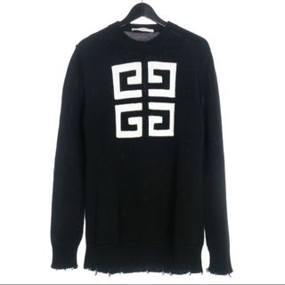 GIVENCHY - 正規 19AW Givenchy ジバンシィ スプリット ロゴ ニットの