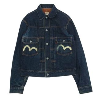 EVISU 柔道着生地 デニムパッチワークジャケット - テーラードジャケット