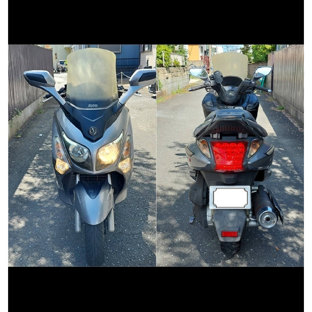SYM RV250i☆諸費用なし☆乗って帰れます☆1.3万km☆ETC、ハザード