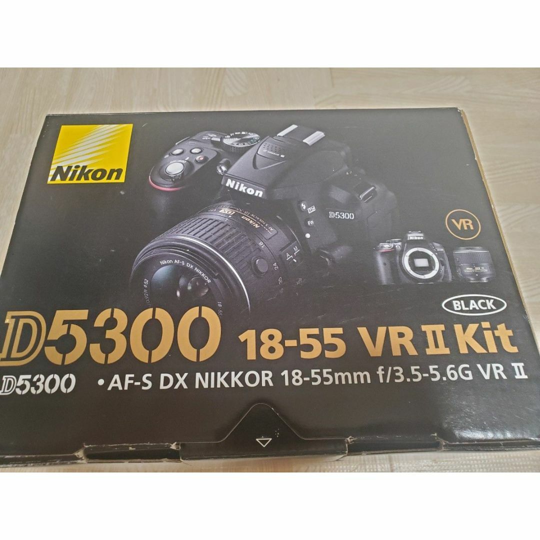 【美品】Nikon ニコン D5300 18-55 VRⅡ KIT