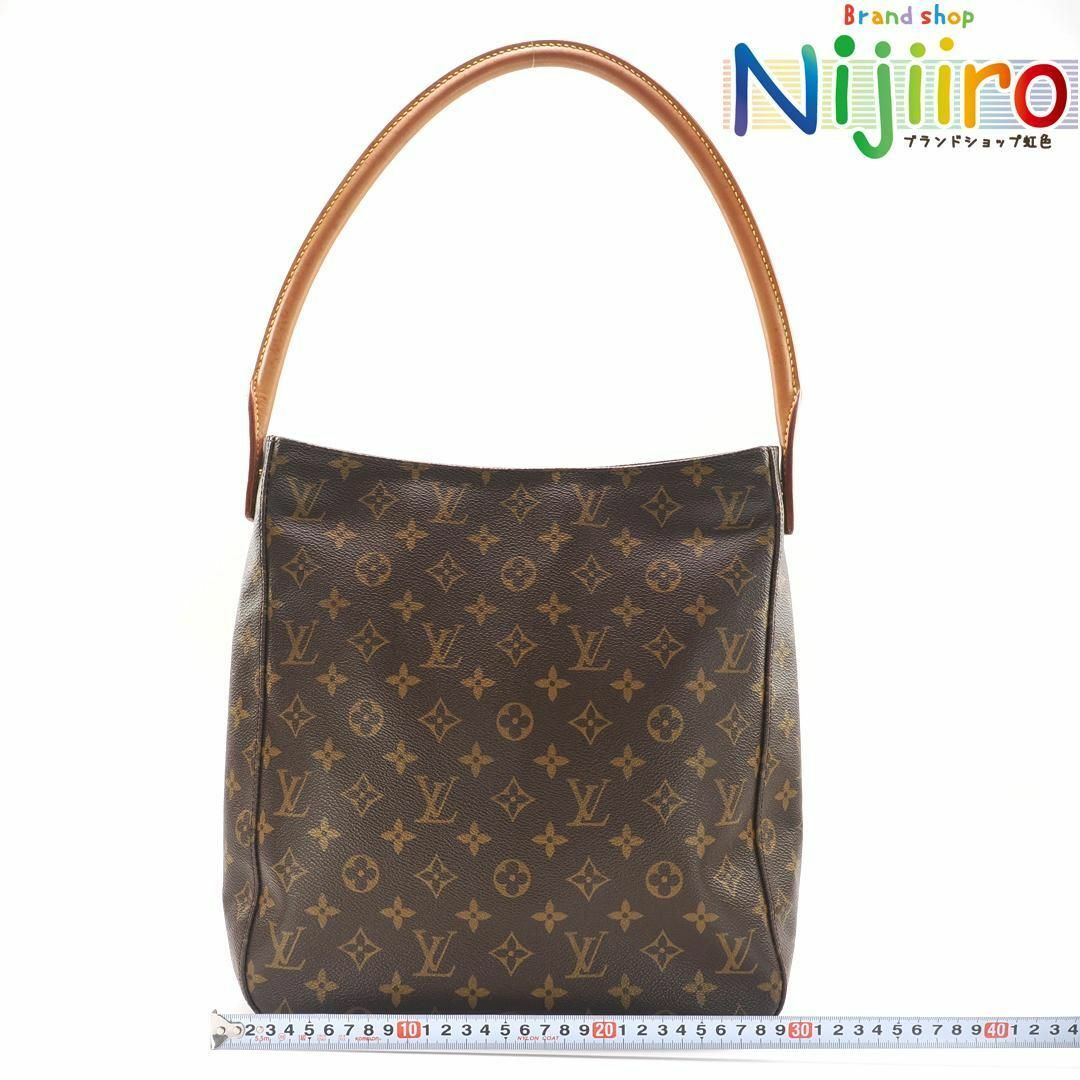 LOUIS VUITTON - 【極美品】ルイヴィトン モノグラム ルーピング GM